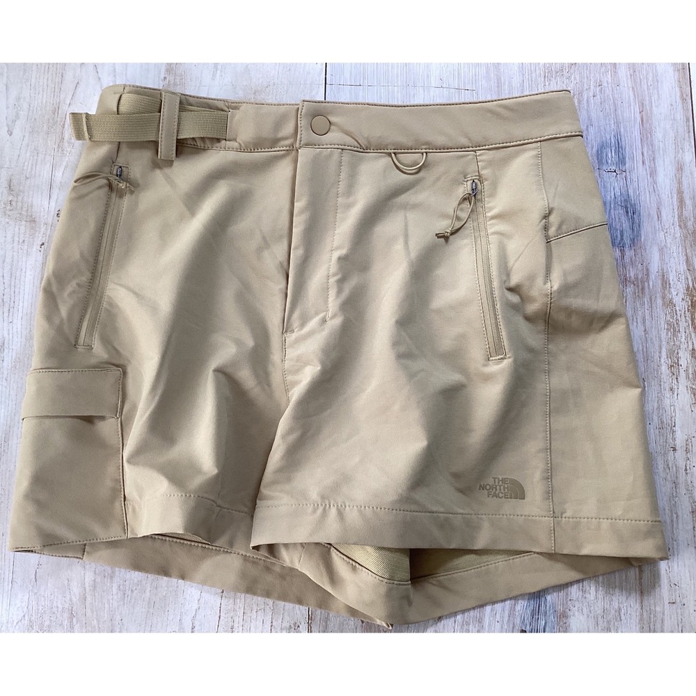 The North Face FlashDry Women's Khaki Cargo Shorts Size‎ 8
